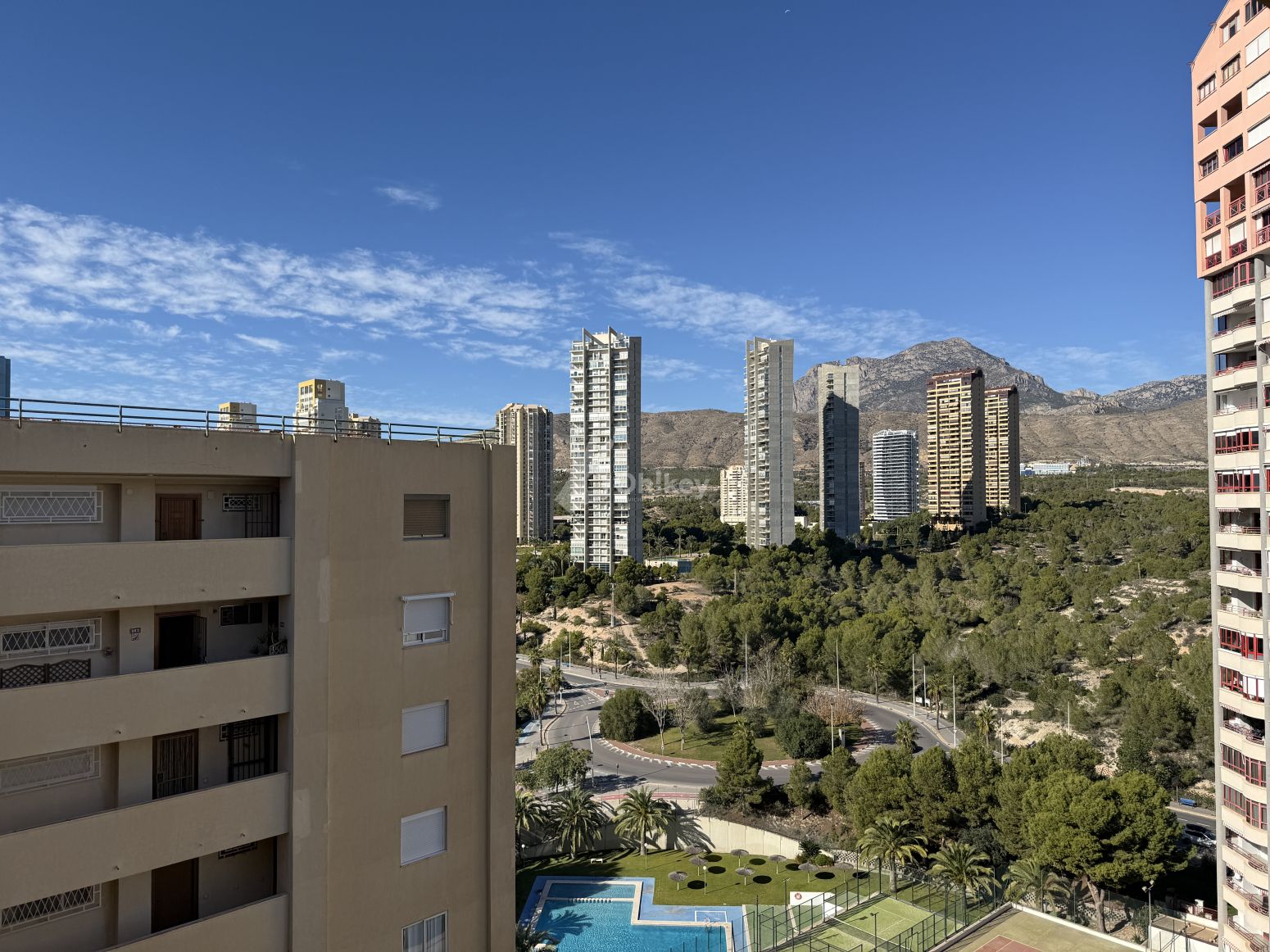 Exterior view of Flat for sale in Benidorm  with Air Conditioner, Heating and Private garden