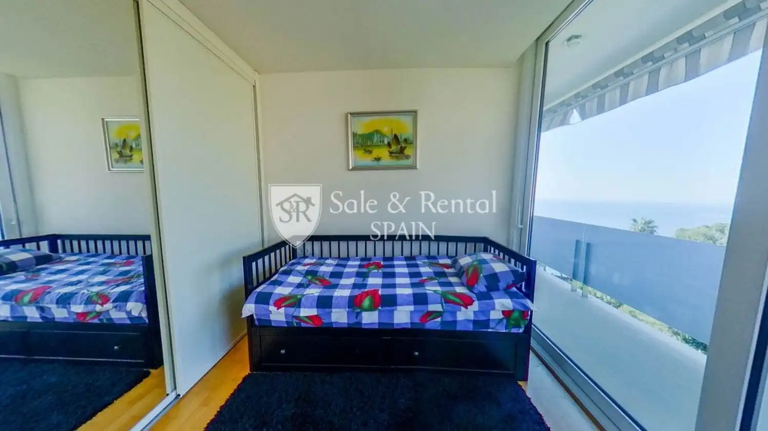 Dormitori de Casa o xalet en venda en Lloret de Mar amb Aire condicionat, Jardí privat i Terrassa