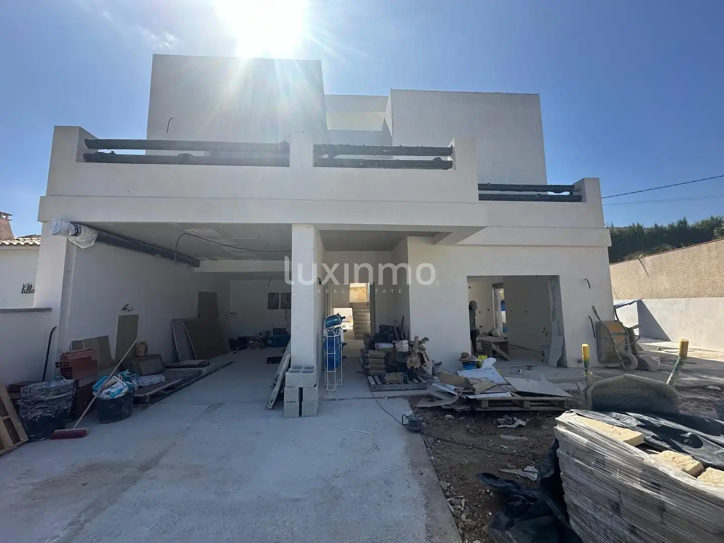 Exterior view of Houses for sale in L'Alfàs del Pi  with Air Conditioner, Heating and Terrace