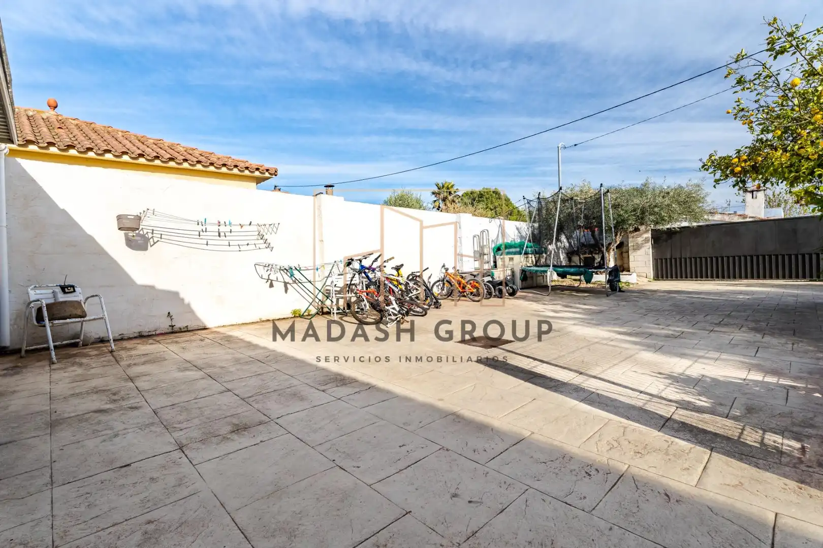 Terraza de Casa o chalet en venta en Mont-roig del Camp con Aire acondicionado, Trastero y Piscina