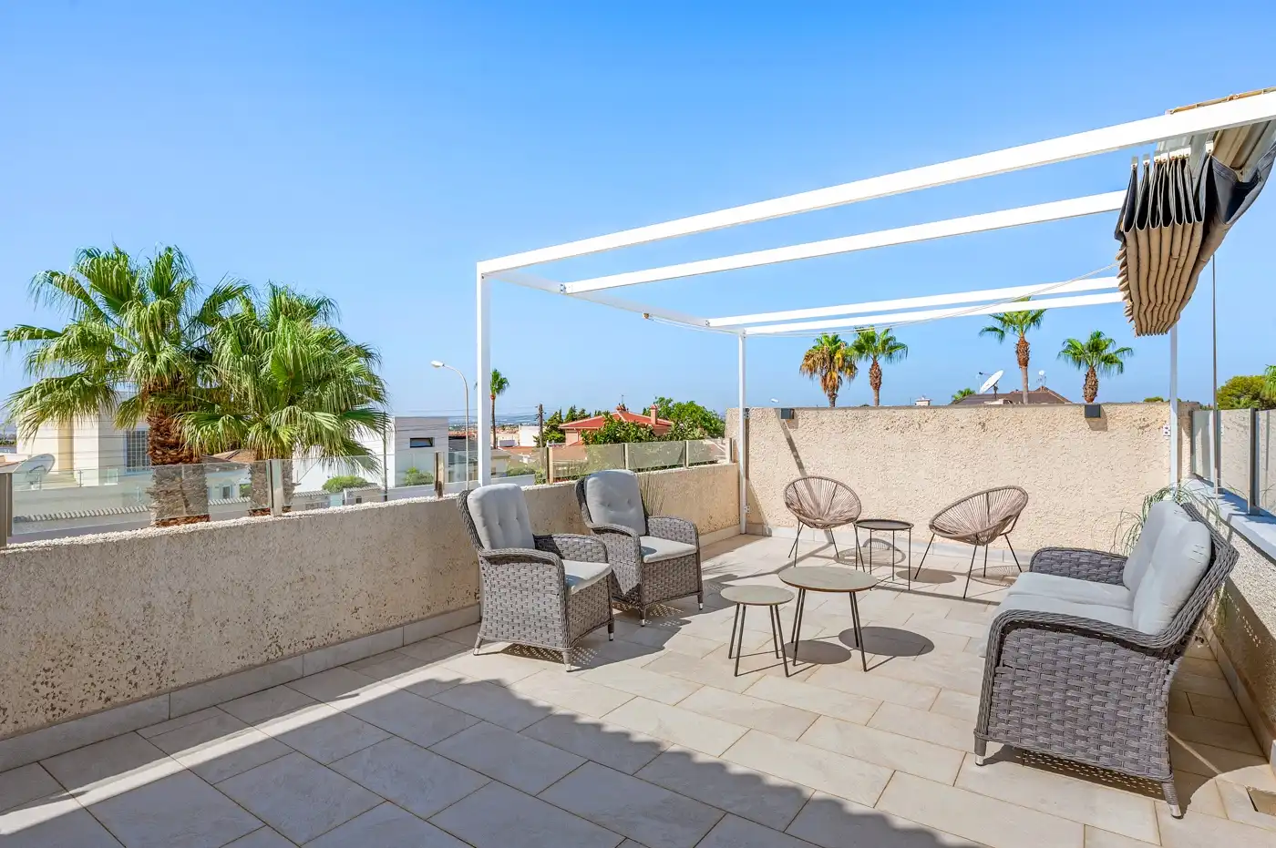 Terraza de Casa o chalet en venta en Rojales con Calefacción, Jardín privado y Terraza