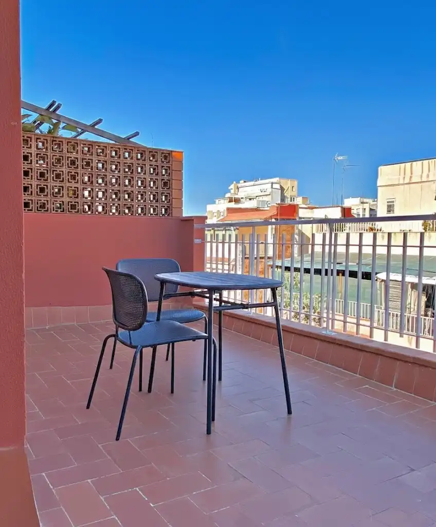 Terrasse von Maisonette zum Verkauf in L'Hospitalet de Llobregat mit Klimaanlage, Heizung und Terrasse