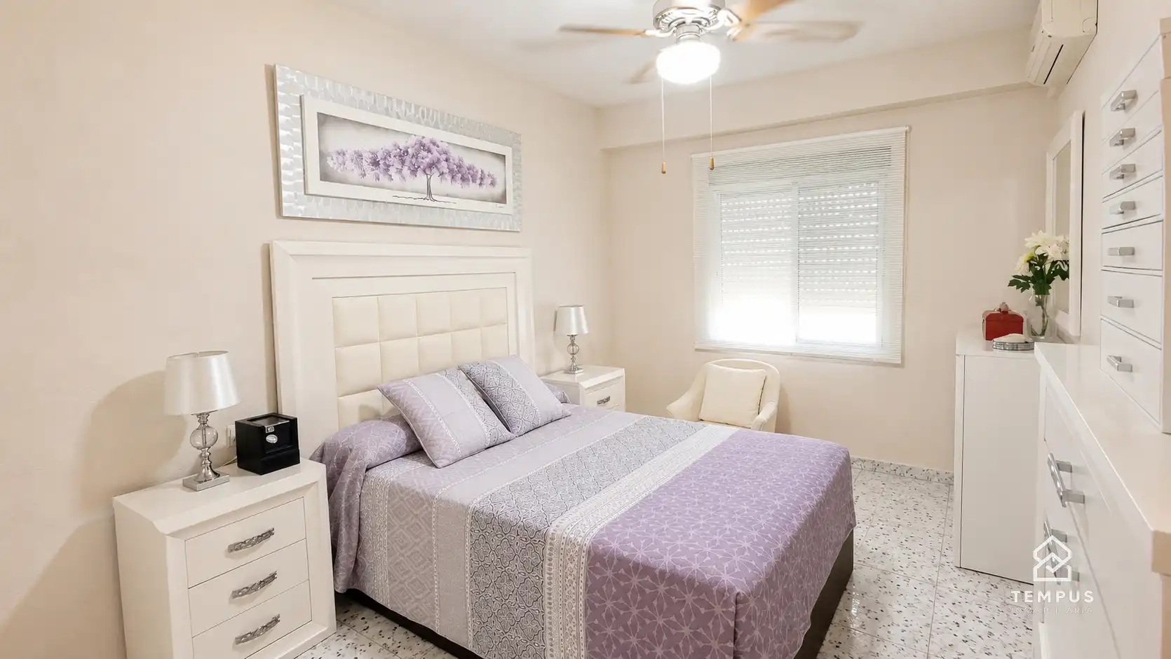 Bedroom of Flat for sale in Córdoba  with Air Conditioner, Terrace and Furnished