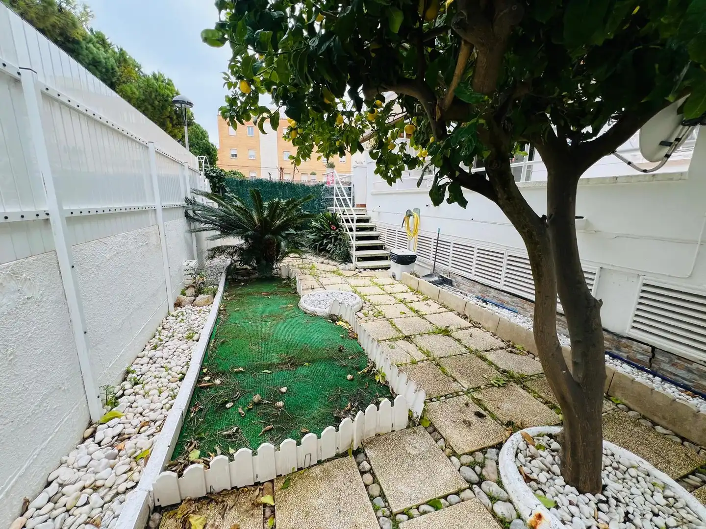 Garden of Apartments for sale in Cunit  with Heating, Parquet flooring and Terrace