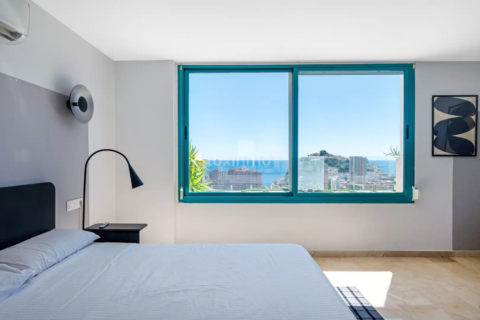 Dormitori de Àtic en venda en Villajoyosa / La Vila Joiosa amb Aire condicionat, Jardí privat i Terrassa