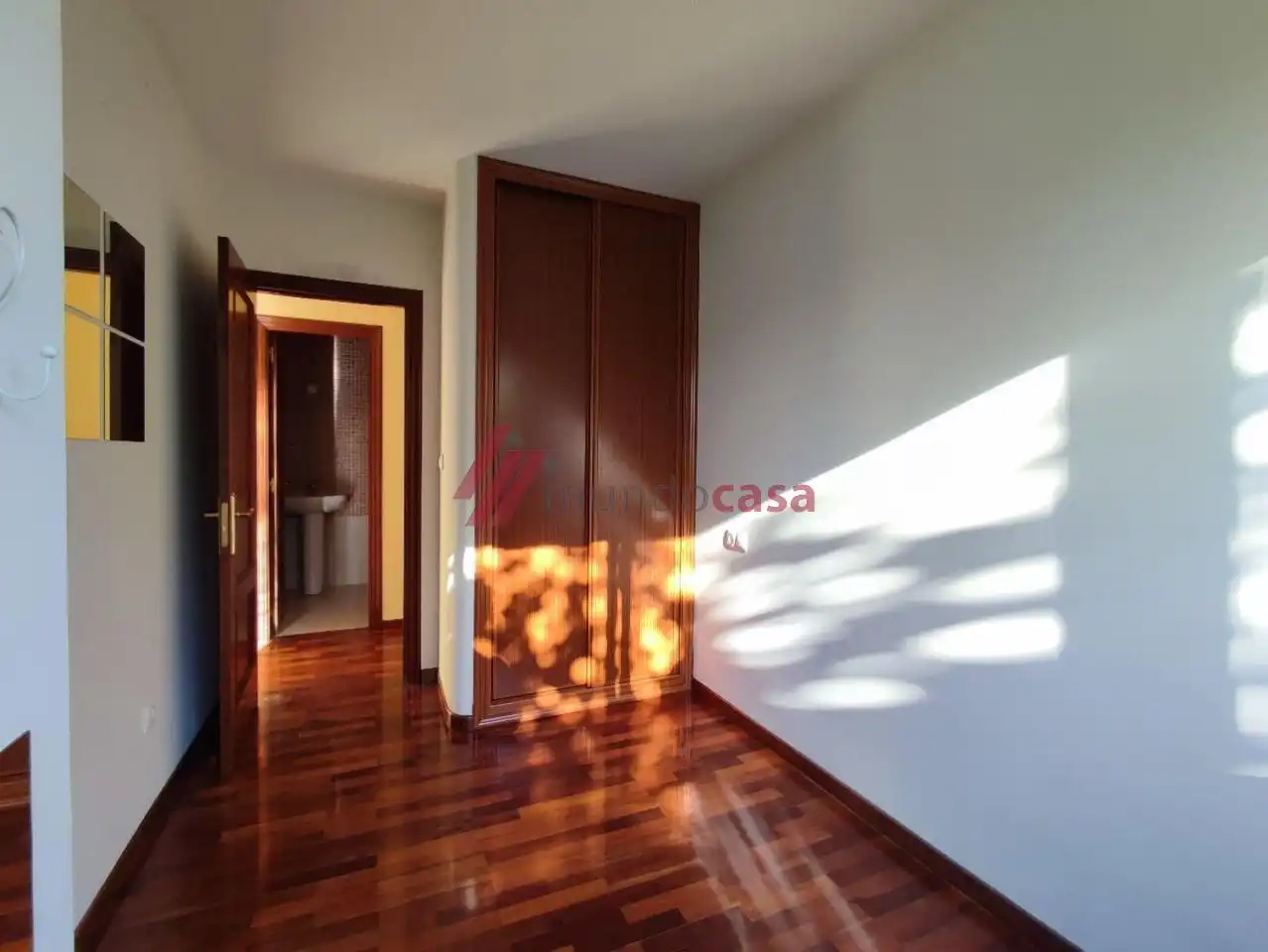Bedroom of Flat for rent in Narón  with Heating, Parquet flooring and Storage room