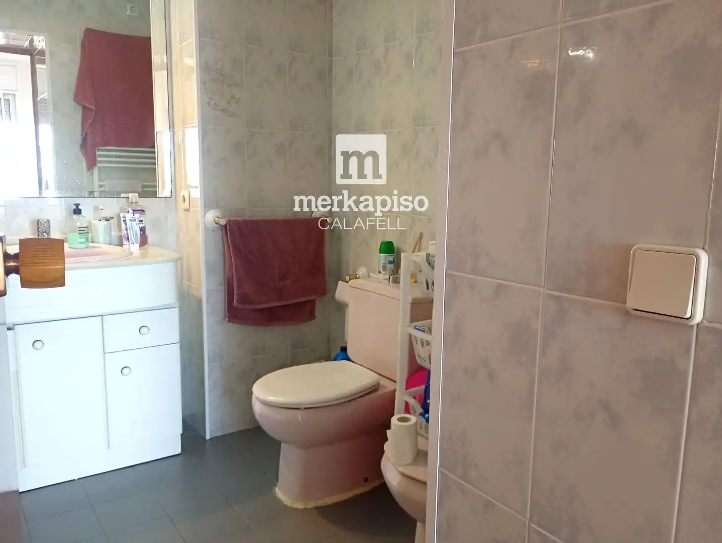 Bathroom of Flat for sale in Calafell  with Air Conditioner, Heating and Terrace