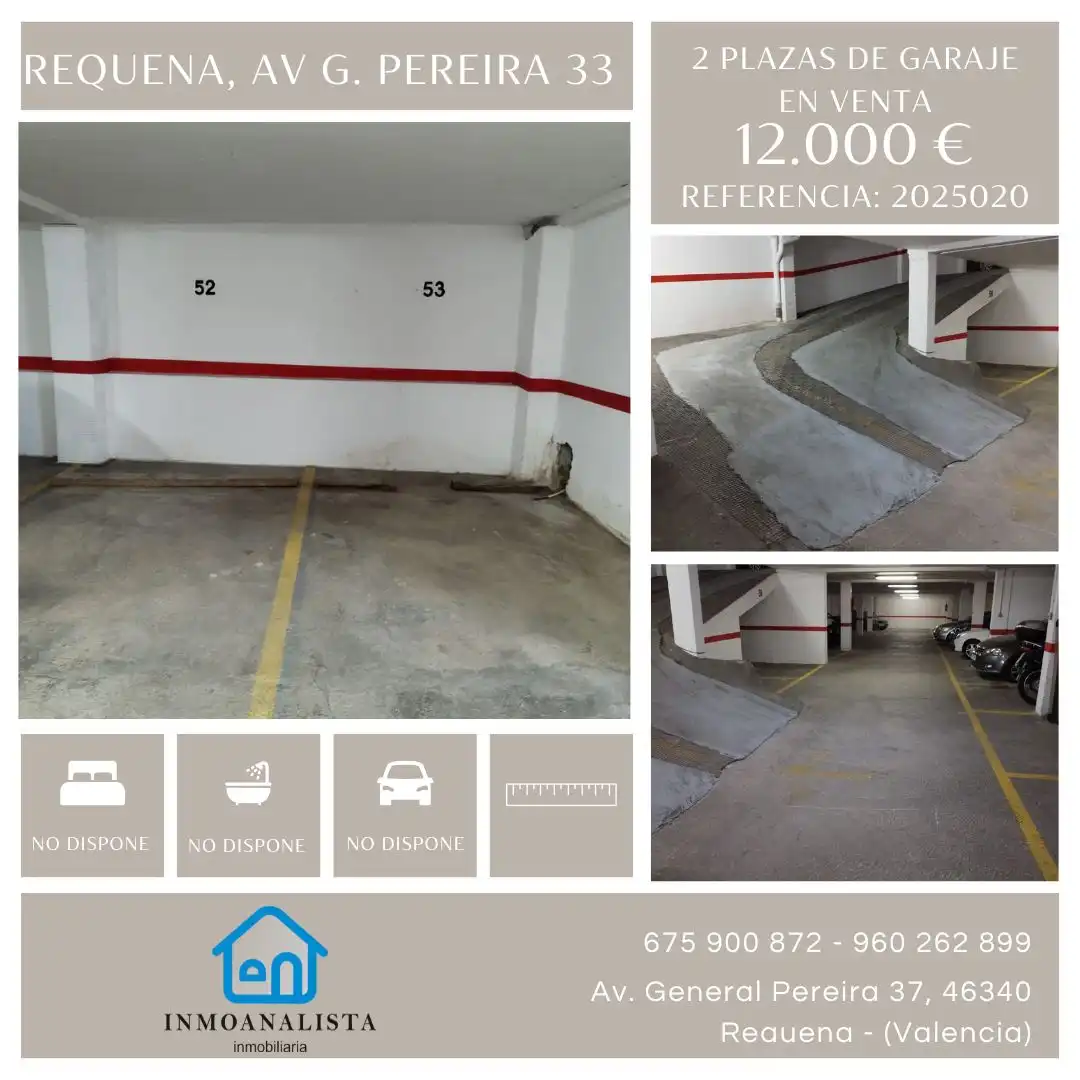 Parkplatz zum Verkauf in Avenida del General Pereyra 33