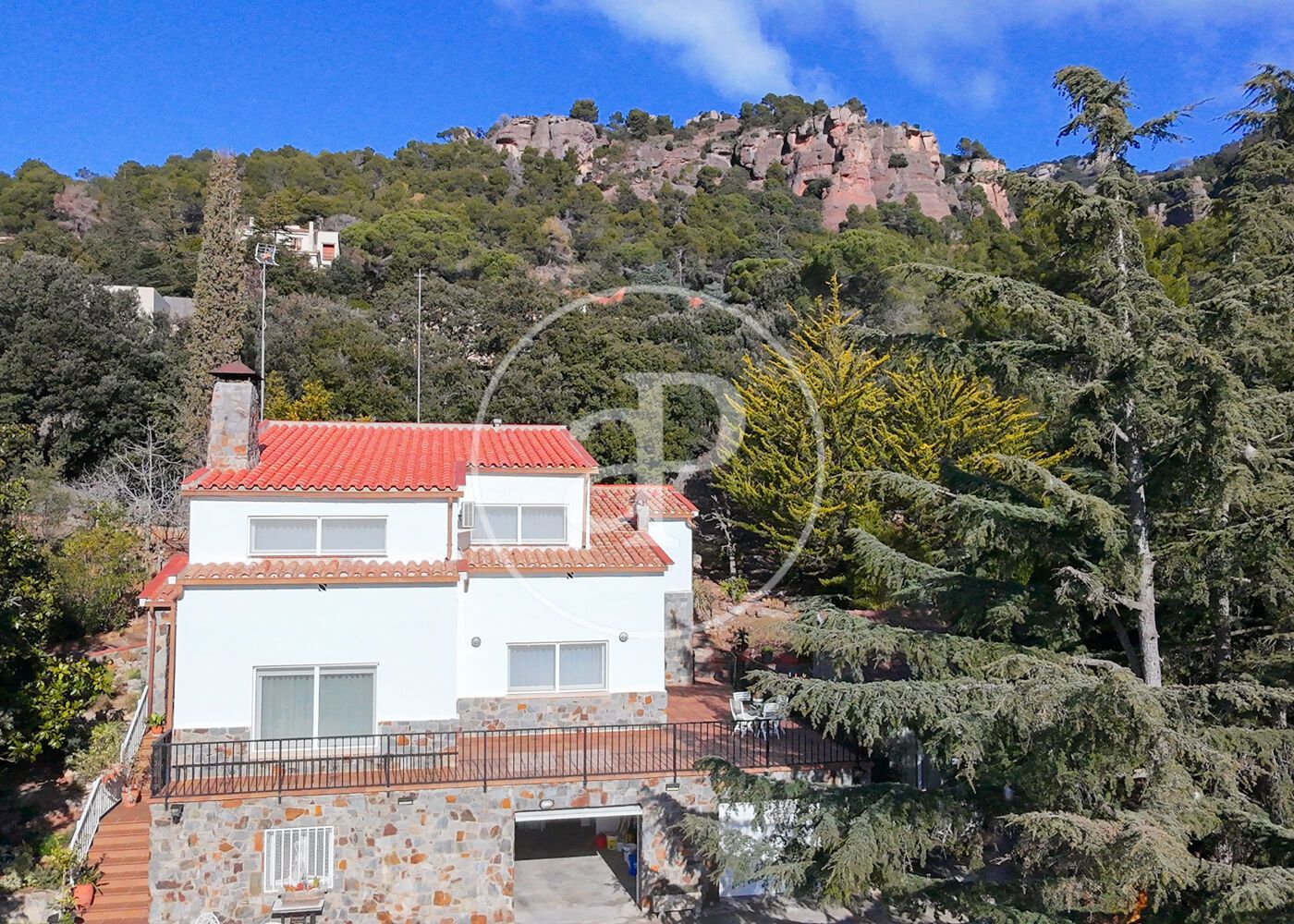 Exterior view of House or chalet for sale in Matadepera  with Air Conditioner, Heating and Private garden