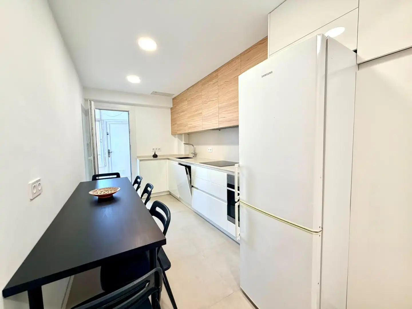 Küche von Wohnung zur Miete in  Palma de Mallorca mit Möbliert