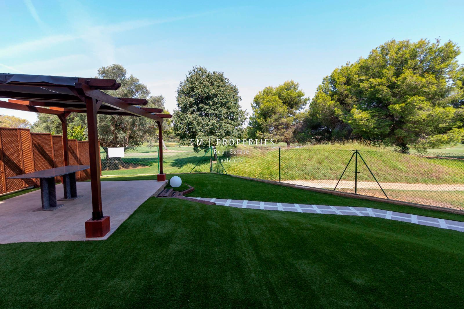 Garden of House or chalet to rent in Bétera  with Air Conditioner, Private garden and Terrace