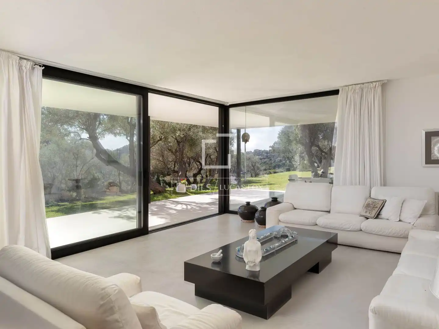 Living room of Houses for sale in Begur  with Heating, Terrace and Storage room