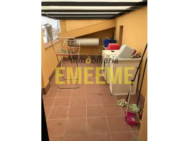 Balcony of Attic for rent in Ronda  with Air Conditioner, Parquet flooring and Terrace