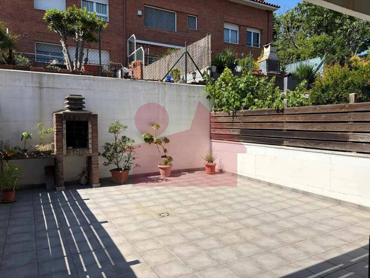 Terrassa de Casa adosada en venda en Mollet del Vallès amb Aire condicionat, Calefacció i Jardí privat