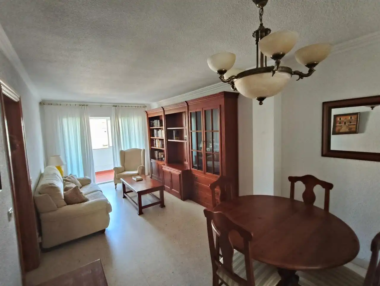 Sala de estar de Piso de alquiler en Málaga