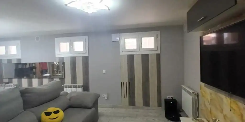 Living room of Duplexes for sale in Madrid  with Air Conditioner, Heating and Storage room
