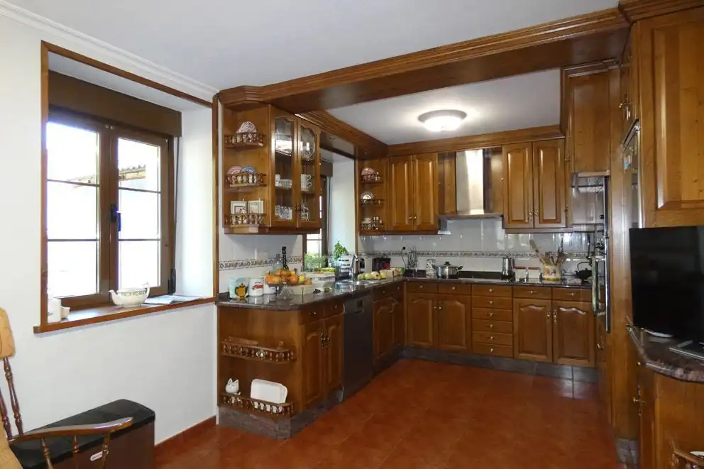 Kitchen of Houses for sale in Navia  with Private garden and Storage room