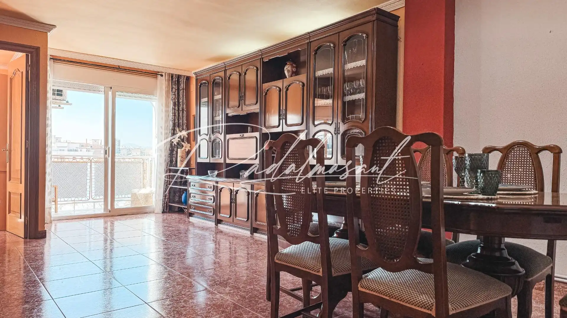 Dining room of Flat for sale in Reus  with Air Conditioner, Terrace and Furnished