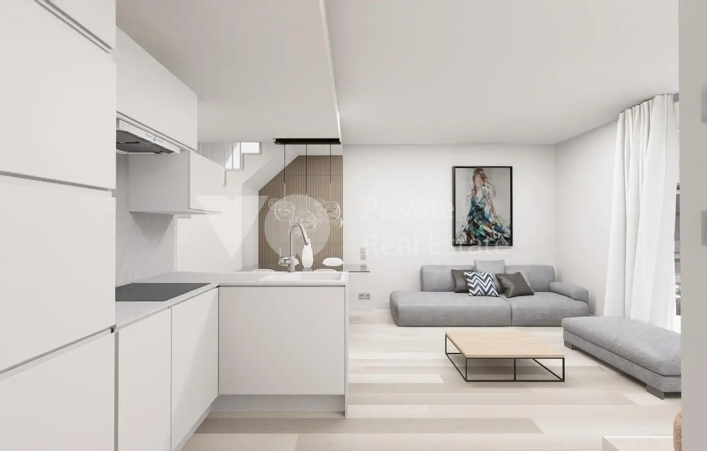 Sala de estar de Piso en venta en Majadahonda con Aire acondicionado, Calefacción y Terraza