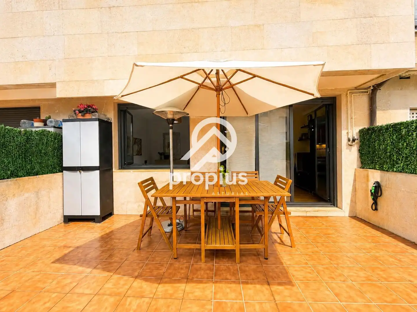 Terrace of Flat for sale in Llanes  with Heating, Terrace and Storage room