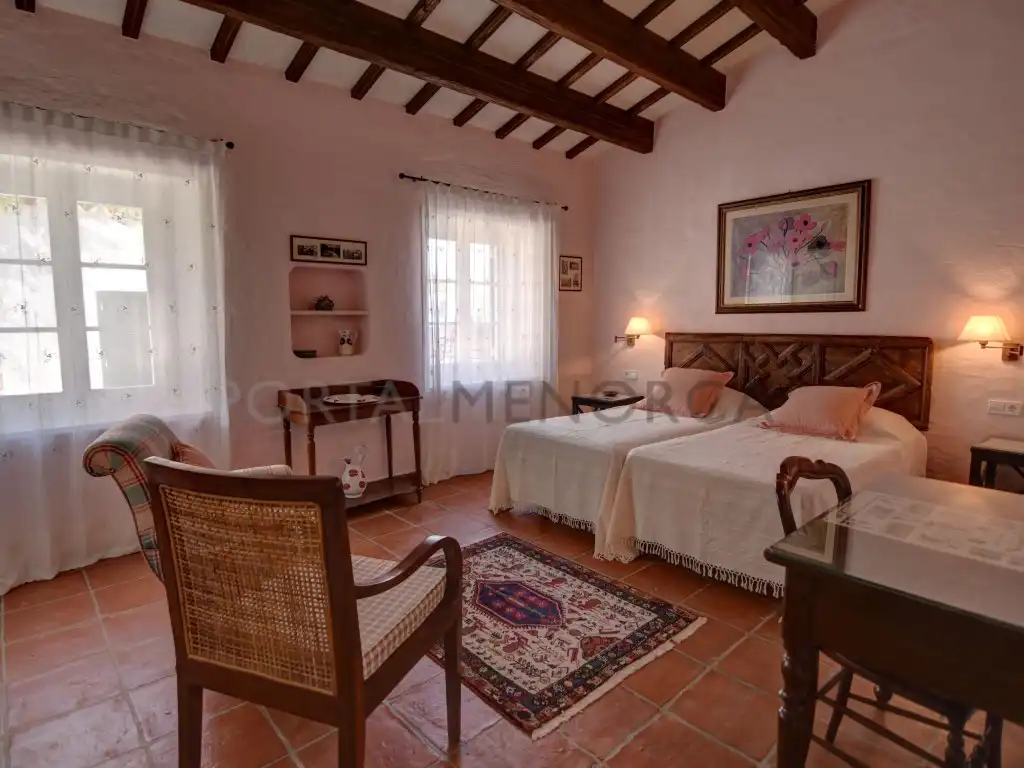 Dormitori de Finca rústica en venda en Maó - Mahón amb Aire condicionat, Calefacció i Piscina