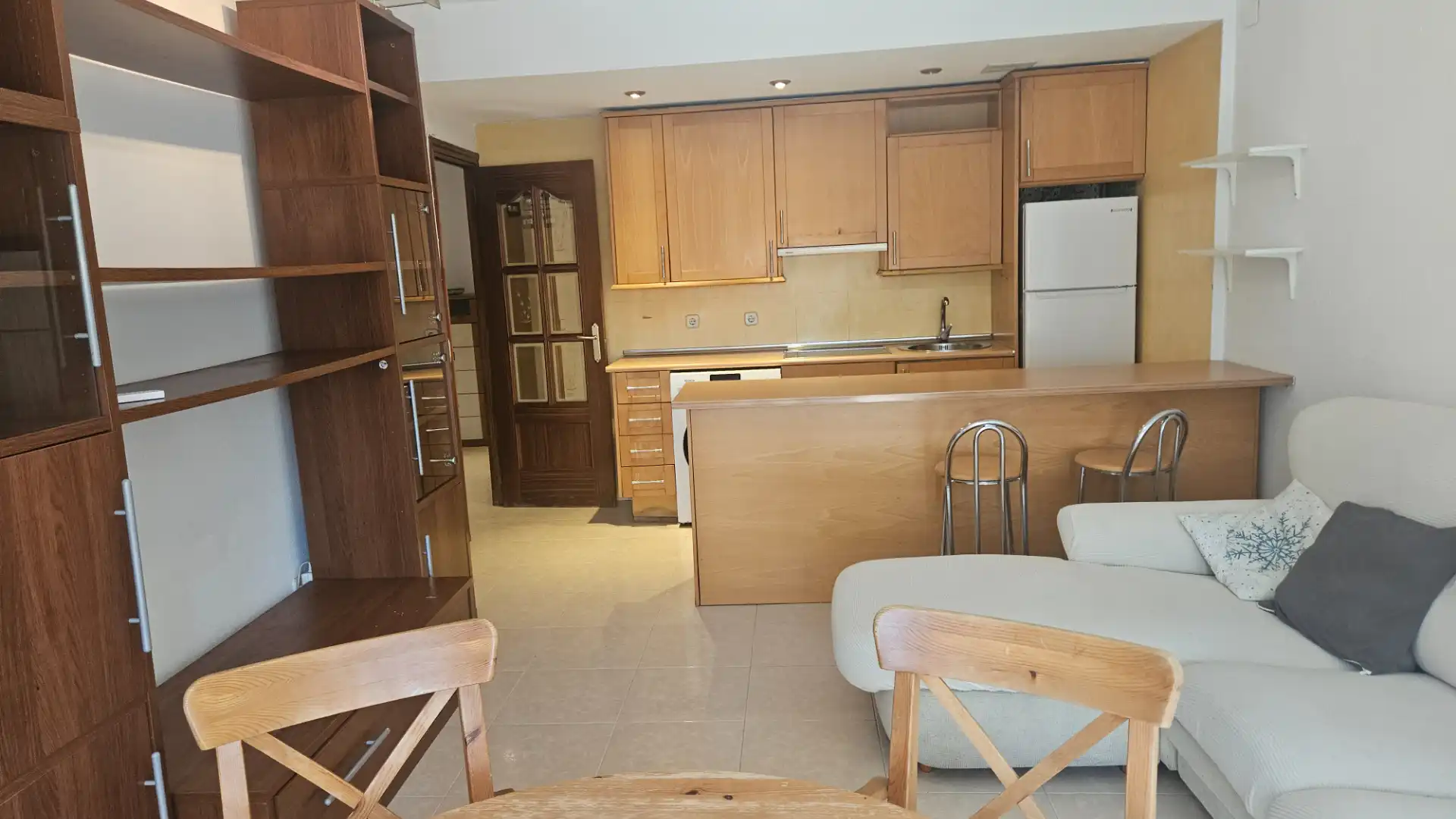 Cocina de Piso de alquiler en  Madrid Capital con Aire acondicionado, Calefacción y Parquet