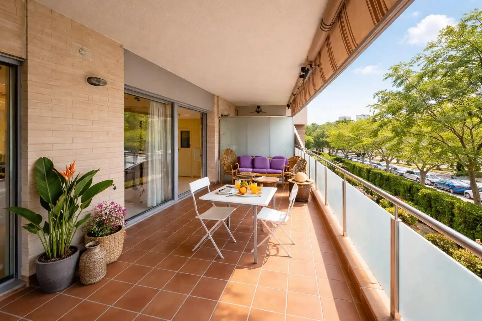 Terraza de Piso en venta en Salou con Aire acondicionado, Calefacción y Jardín privado