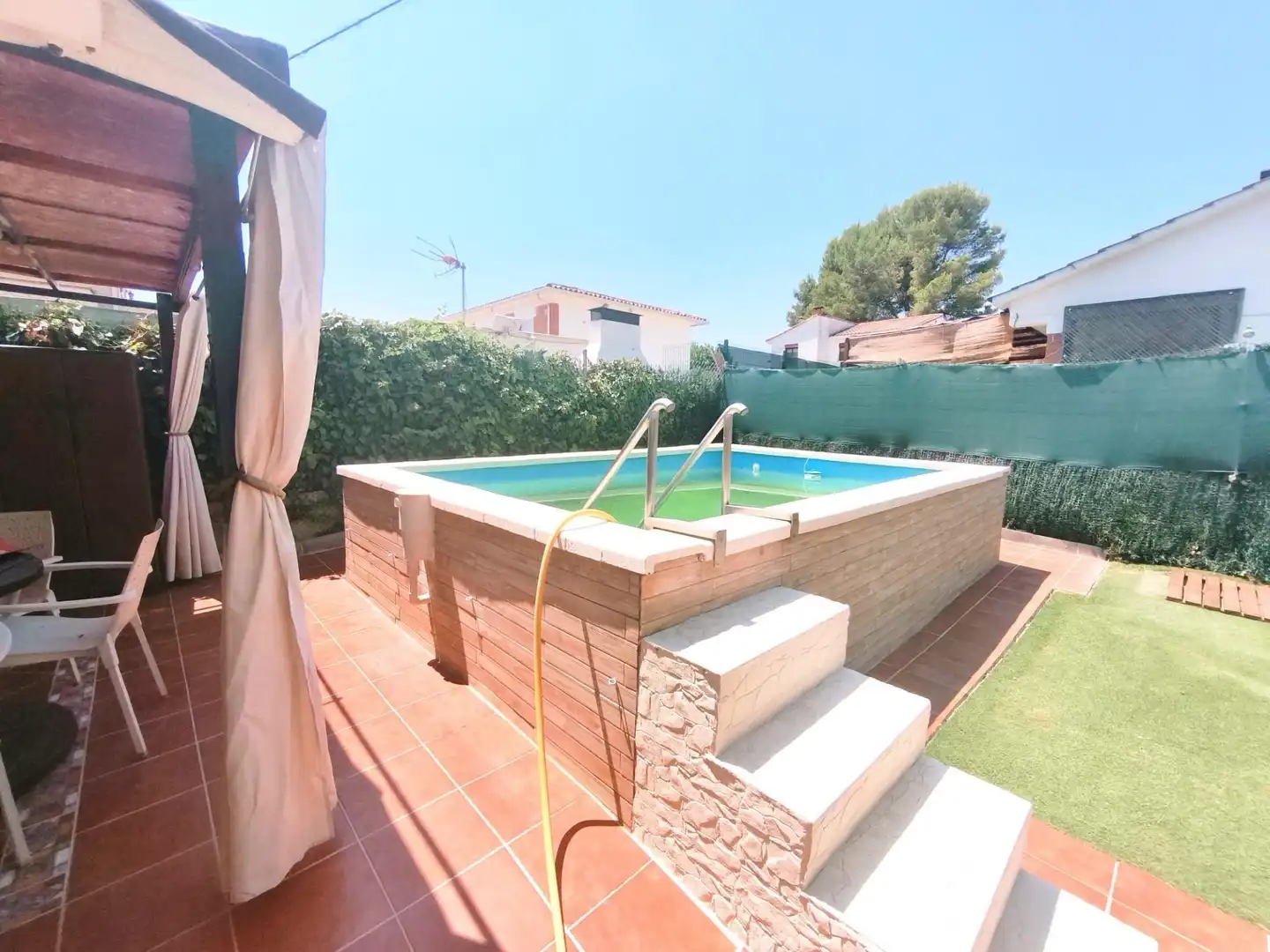Piscina de Finca rústica en venta en Masquefa con Calefacción y Parquet