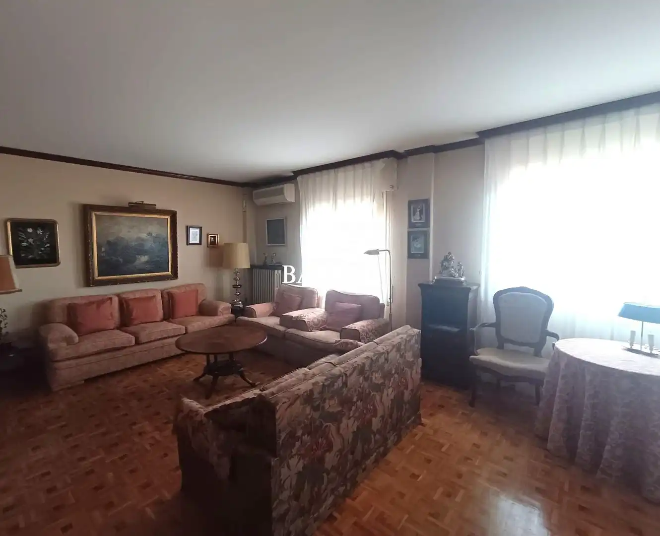 Sala de estar de Piso en venta en Tudela con Aire acondicionado, Parquet y Trastero