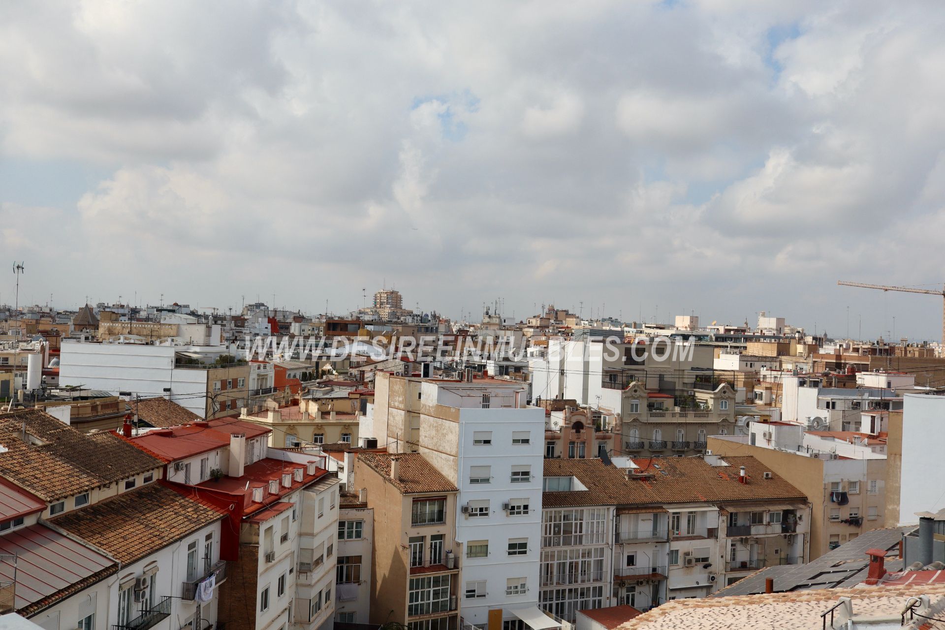 Exterior view of Attic to rent in  Valencia Capital  with Air Conditioner, Heating and Terrace