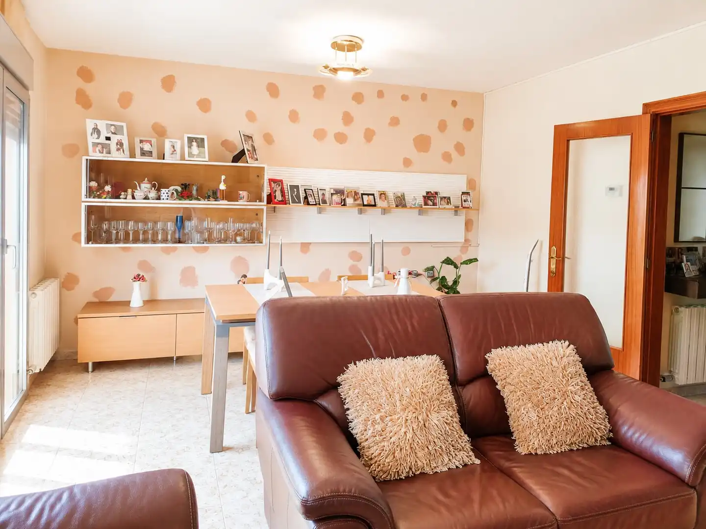 Living room of Detached homes for sale in Sils  with Air Conditioner, Heating and Private garden