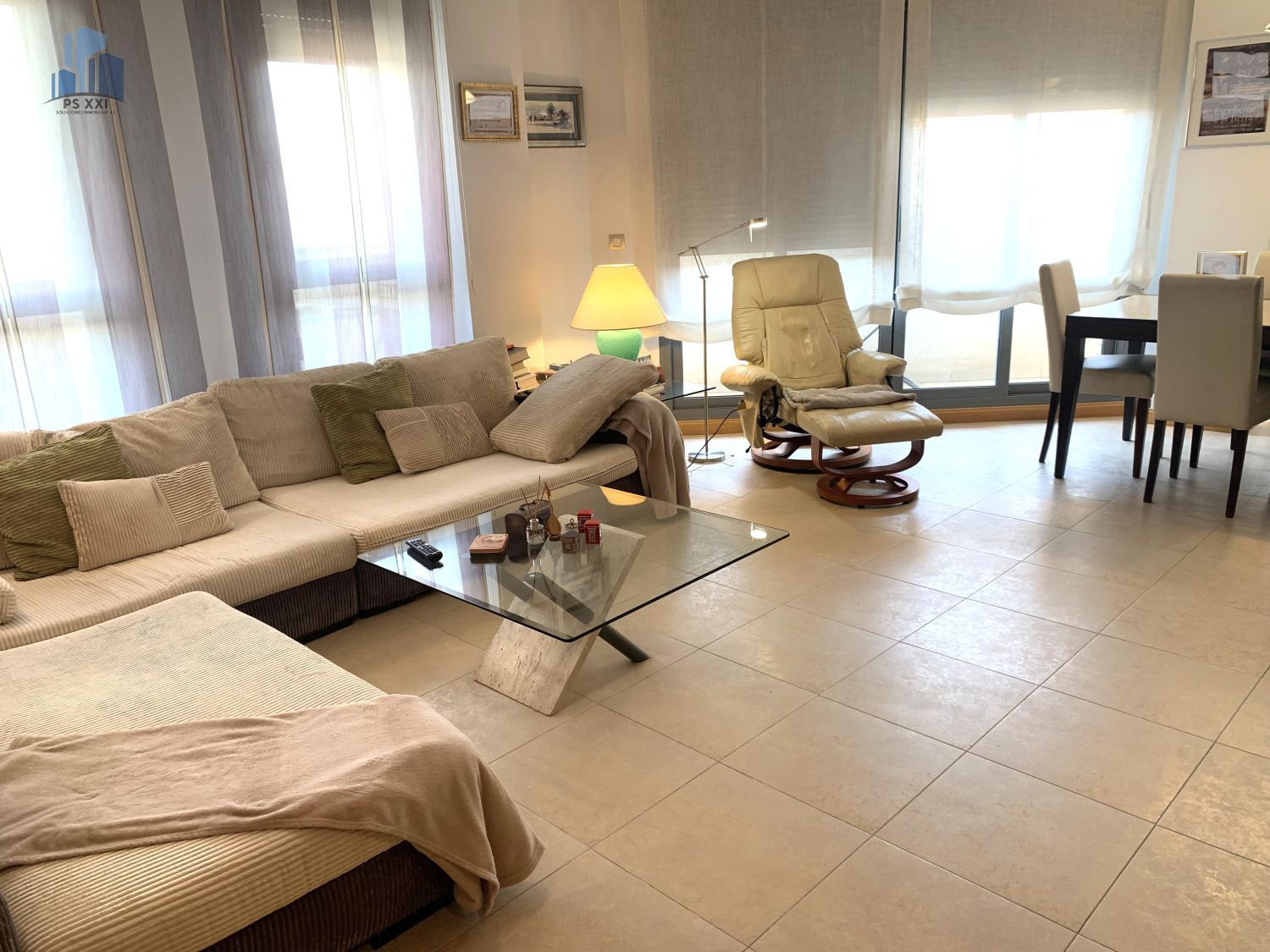Sala d'estar de Pis en venda en Castellón de la Plana / Castelló de la Plana amb Aire condicionat, Calefacció i Terrassa