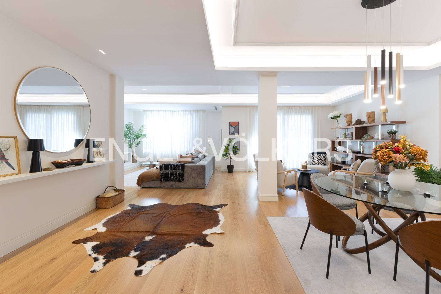 Sala d'estar de Pis en venda en  Valencia Capital amb Aire condicionat, Calefacció i Parquet