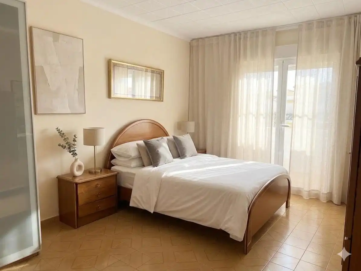 Bedroom of Flat for sale in Totana  with Terrace, Furnished and Balcony