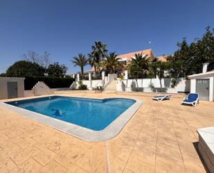 Swimming pool of House or chalet for sale in Alicante / Alacant  with Air Conditioner, Heating and Private garden