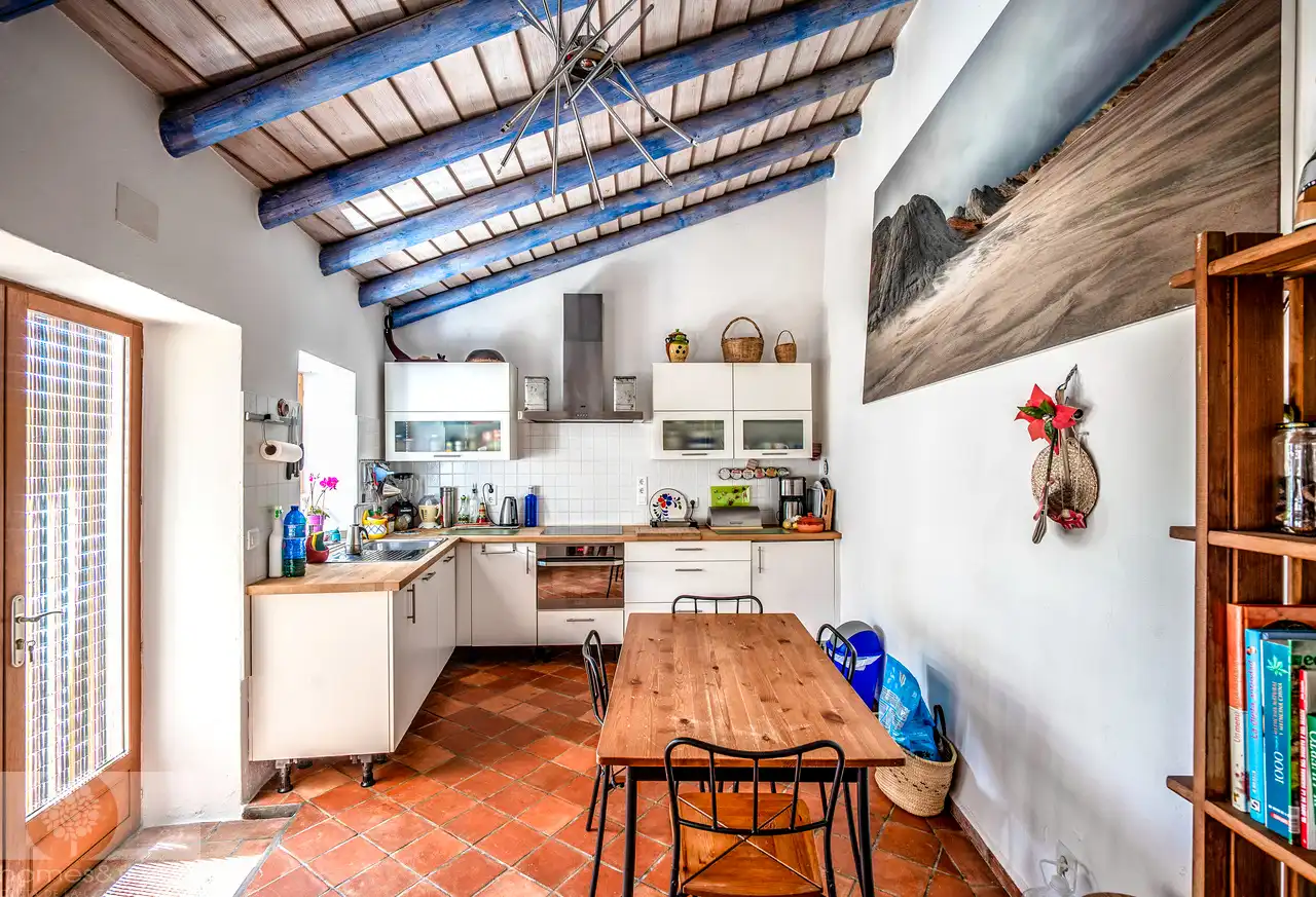 Küche von Einfamilien-Reihenhaus zum Verkauf in San Silvestre de Guzmán