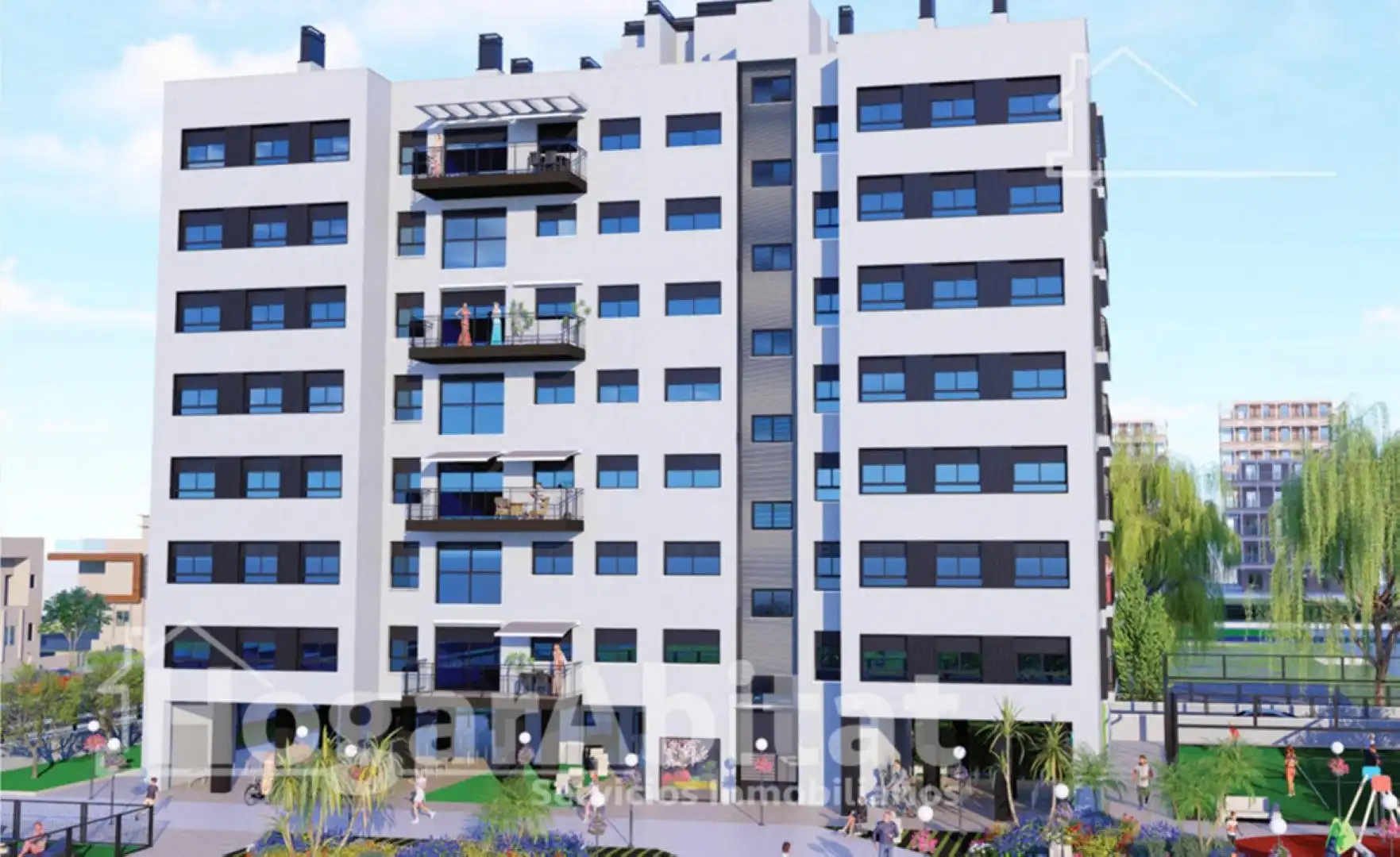 Vista exterior de Piso en venta en Castellón de la Plana / Castelló de la Plana