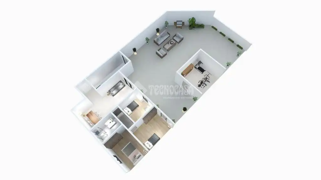 Bedroom of Flat for sale in Mijas  with Air Conditioner and Terrace