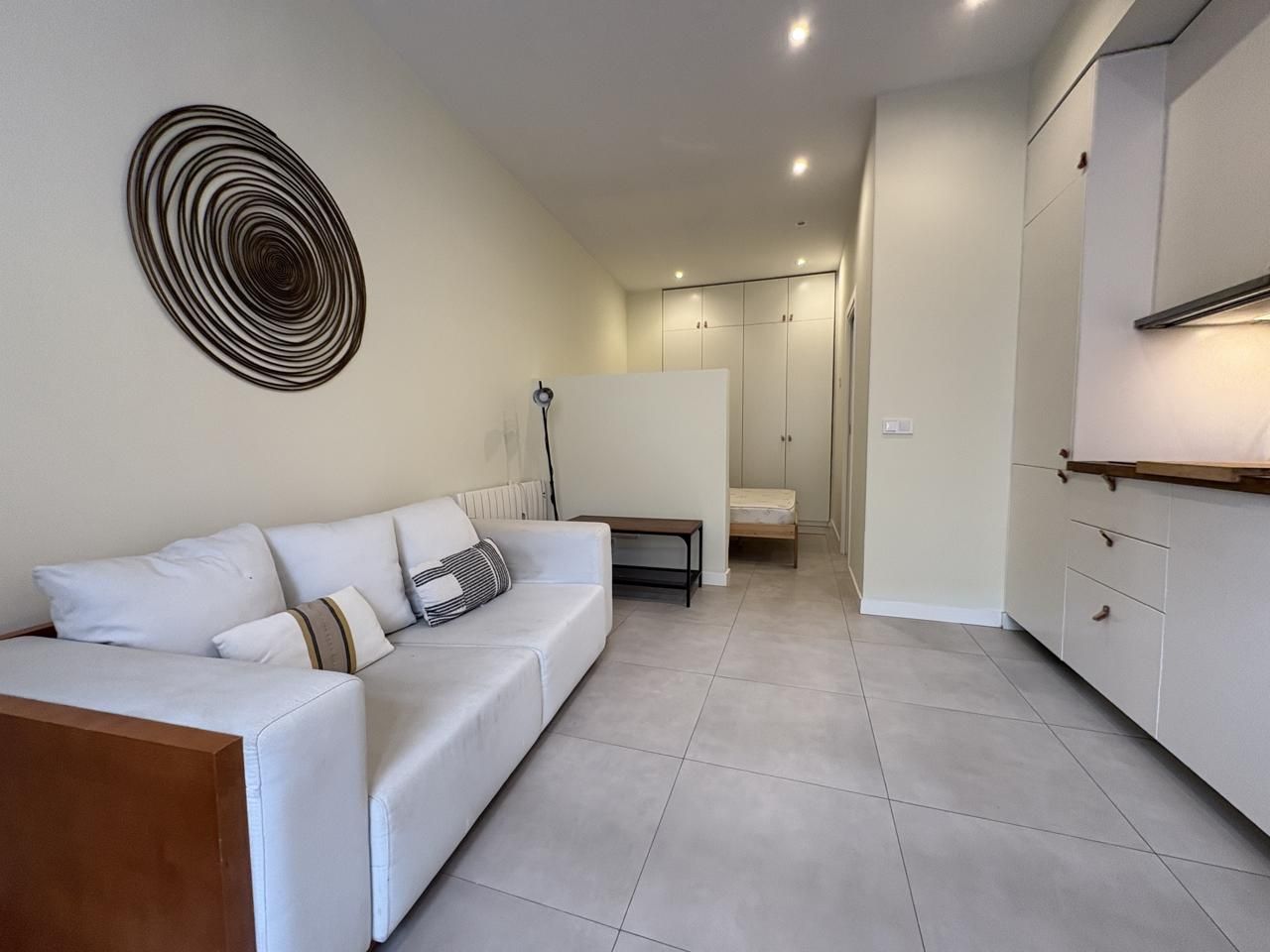 Sala de estar de Planta baja de alquiler en  Madrid Capital con Calefacción y Amueblado