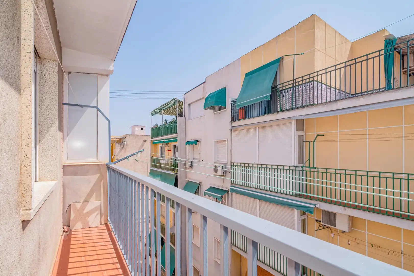 Balcony of Flat for sale in Granada  with Air Conditioner, Heating and Terrace