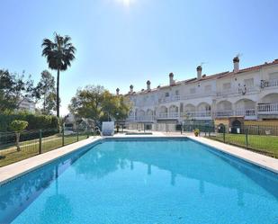 Swimming pool of Single-family semi-detached for sale in Benalmádena  with Air Conditioner, Terrace and Swimming Pool