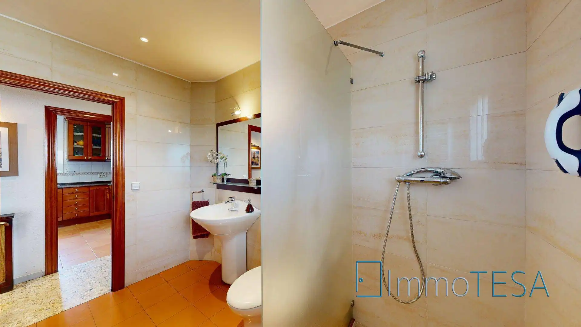 Baño de Casa o chalet en venta en Barberà del Vallès con Calefacción, Jardín privado y Balcón