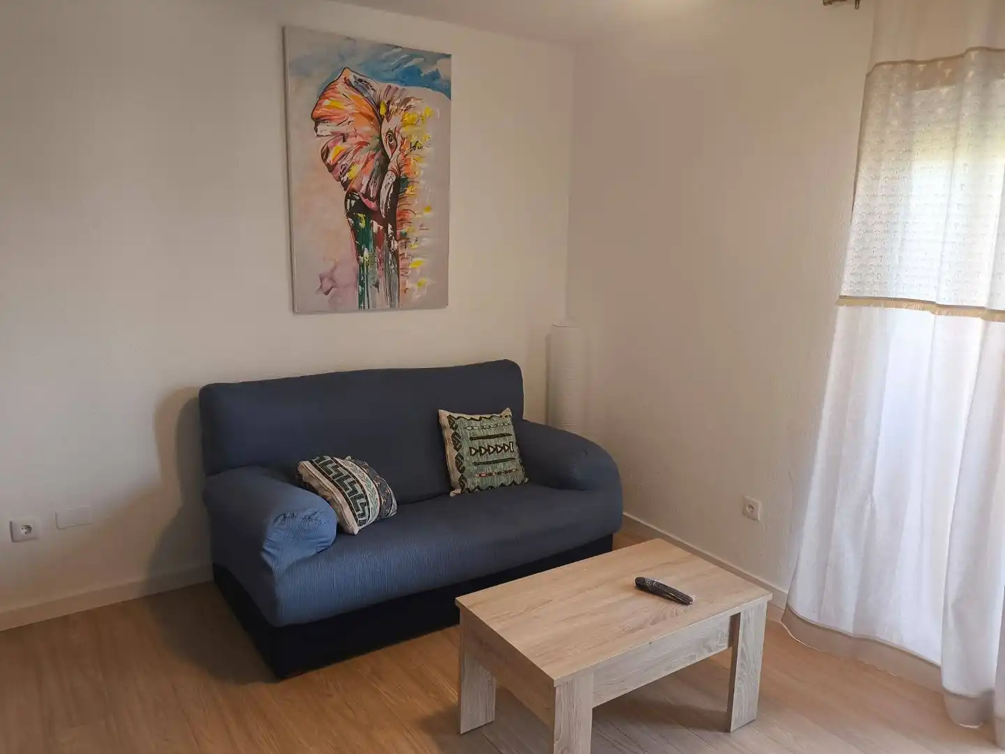 Sala de estar de Piso de alquiler en Murcia con Amueblado