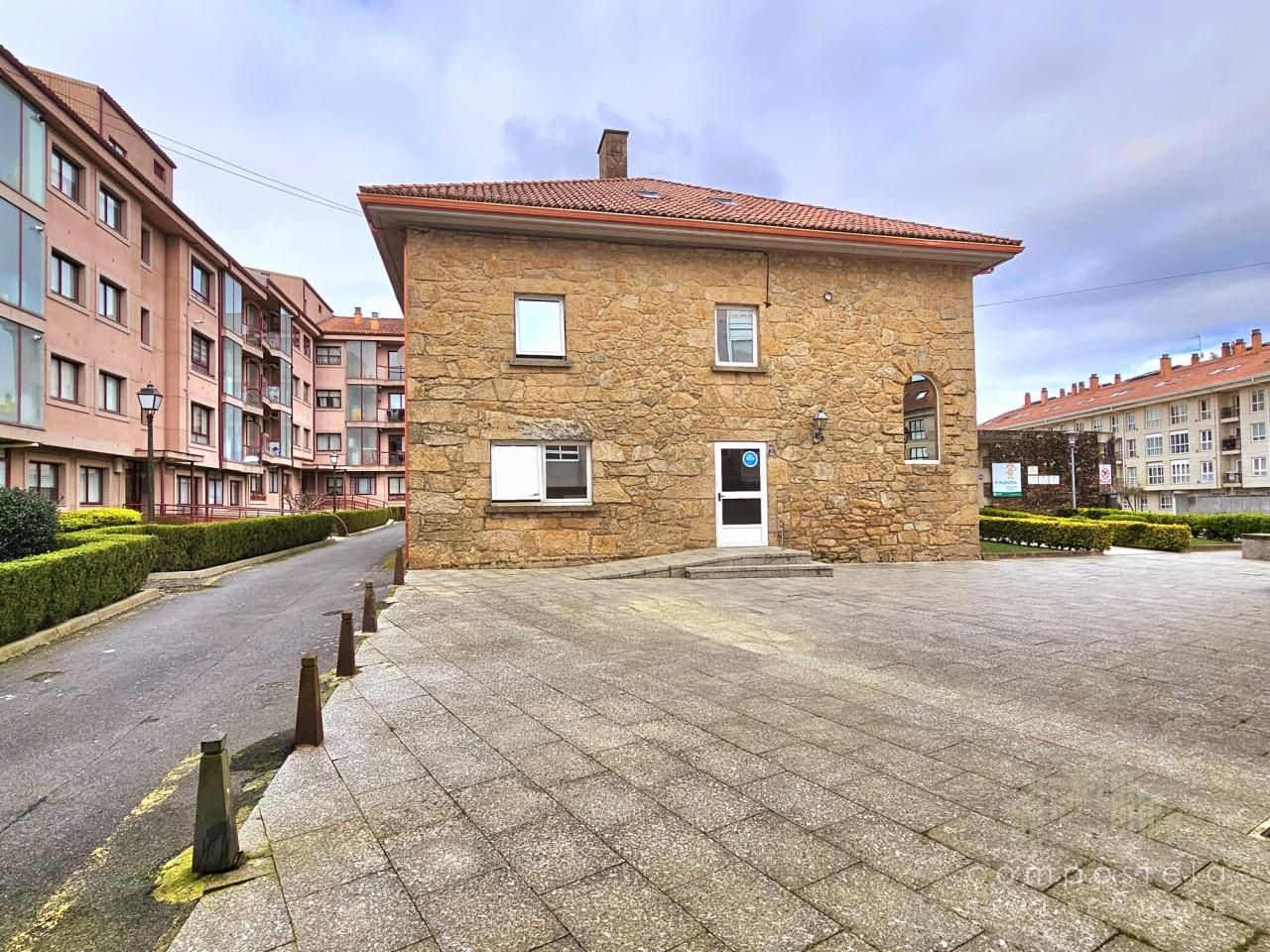 Vista exterior de Piso de alquiler en Ames con Calefacción, Parquet y Trastero