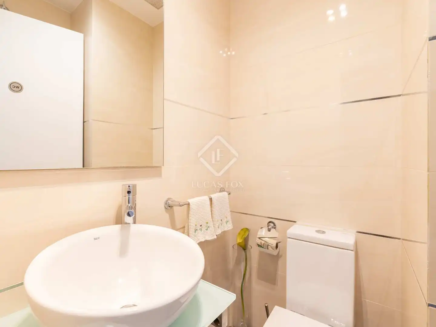 Baño de Casa o chalet en venta en Sant Cugat del Vallès con Aire acondicionado, Calefacción y Jardín privado