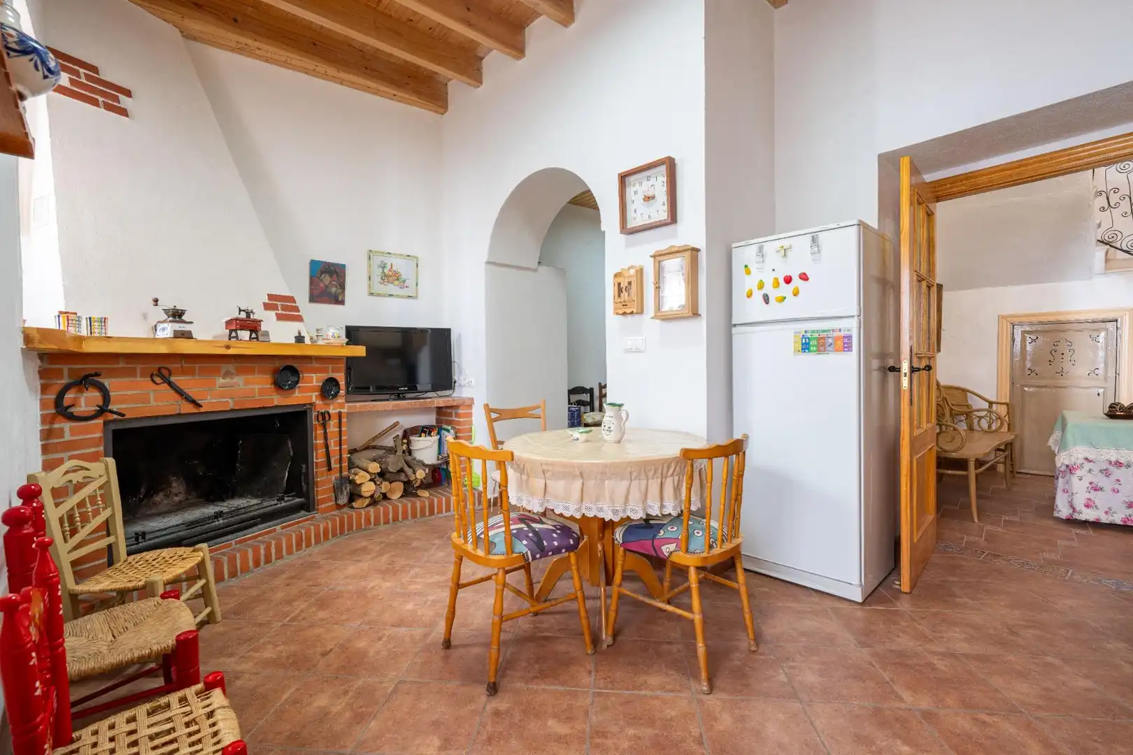 Cuina de Casa o xalet en venda en Ohanes amb Terrassa, Traster i Moblat