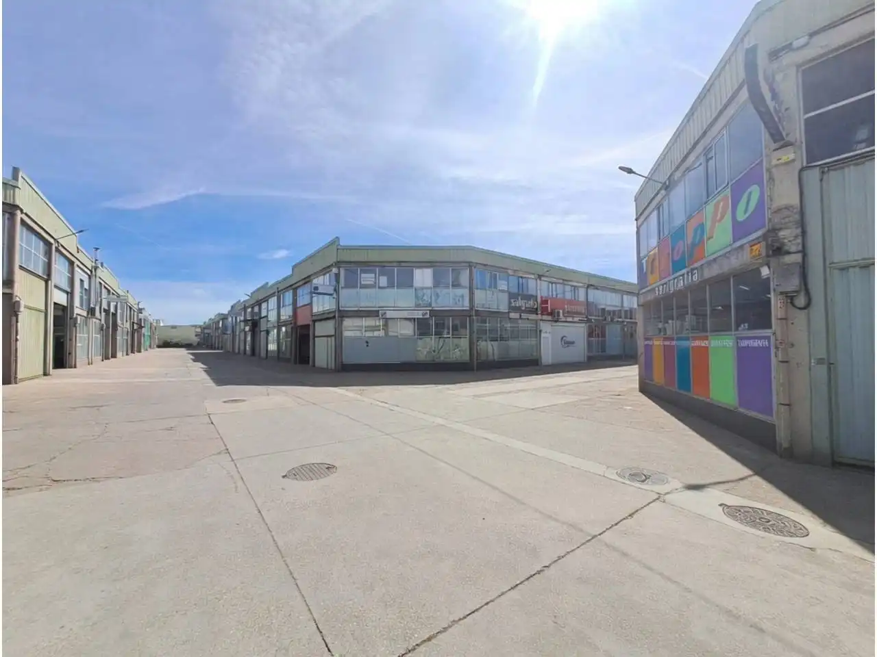 Exterior view of Industrial buildings for sale in Burgos
