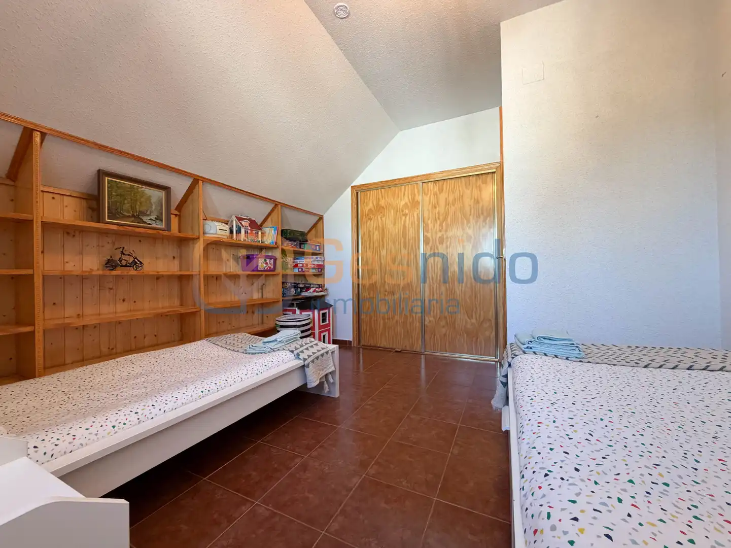 Dormitori de Casa o xalet en venda en El Espinar amb Calefacció, Jardí privat i Terrassa