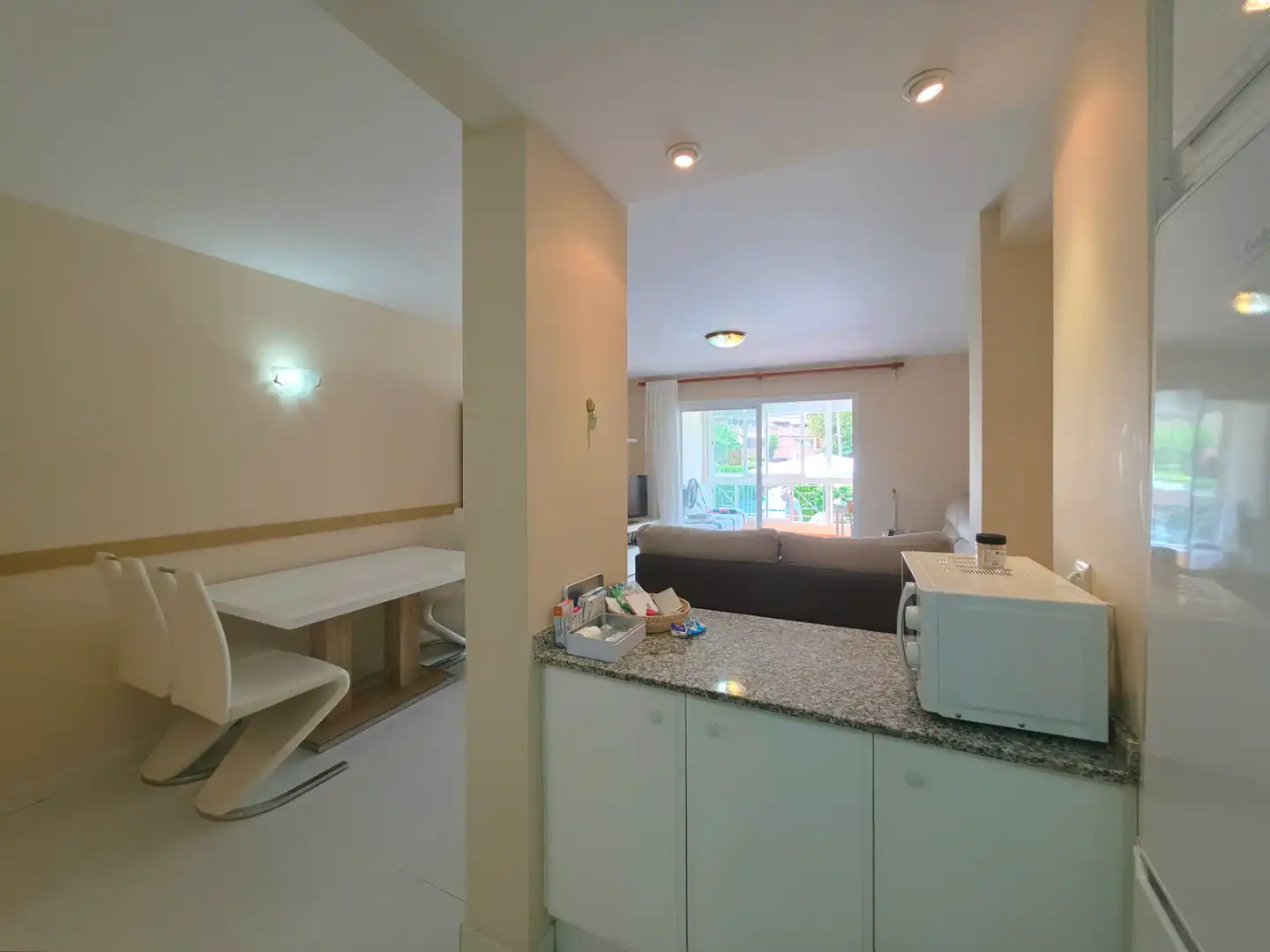 Kitchen of Flat for sale in Alicante / Alacant  with Private garden, Terrace and Swimming Pool