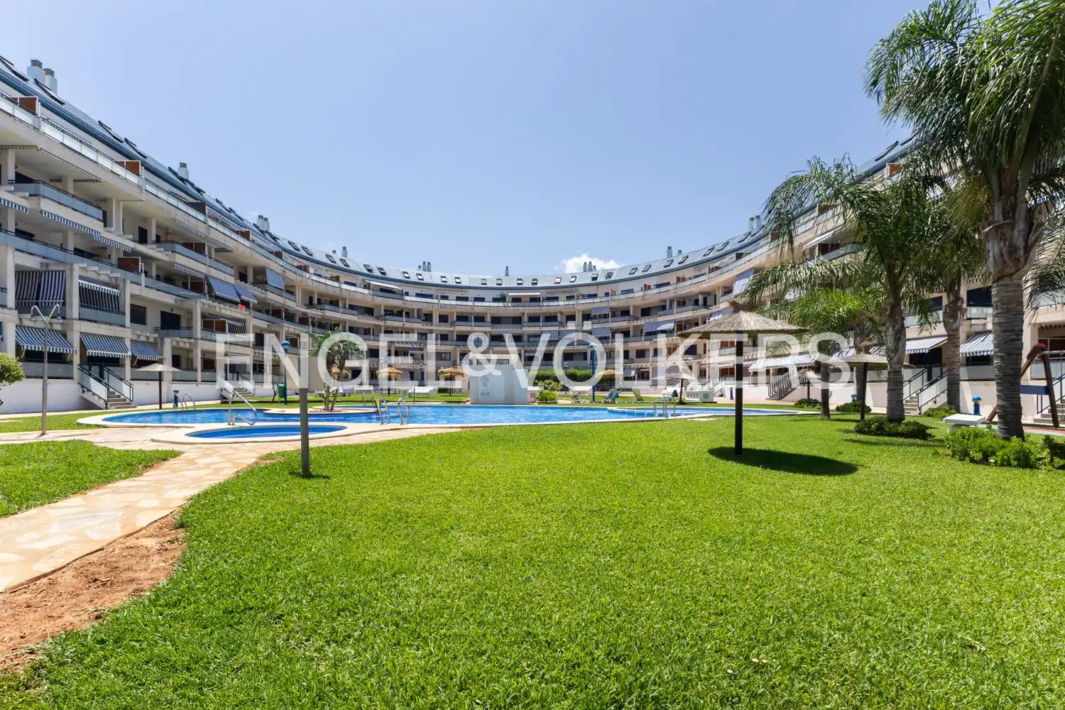 Piscina de Pis en venda en Jávea / Xàbia amb Aire condicionat, Calefacció i Terrassa